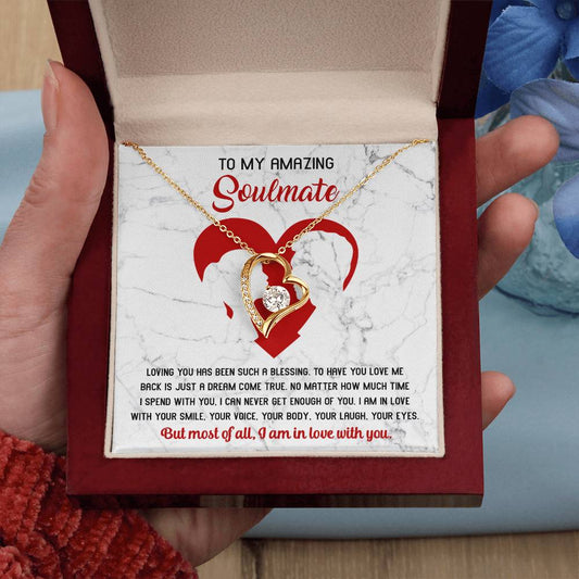 Soulmate-Never Get Enough Forever Love Necklace