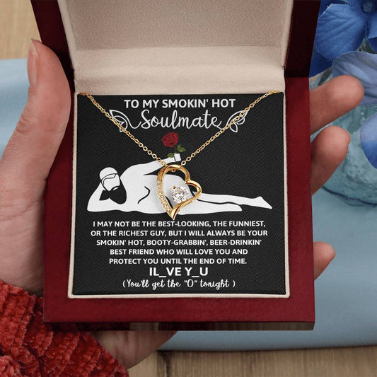 Soulmate-Until The End 2 Forever Love Necklace