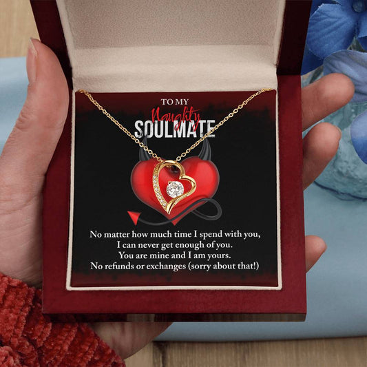Soulmate-No Refunds Forever Love Necklace