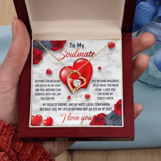 Soulmate-My Truest Lover Forever Love Necklace