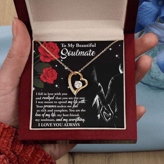 Soulmate-Spend My Life Forever Love Necklace