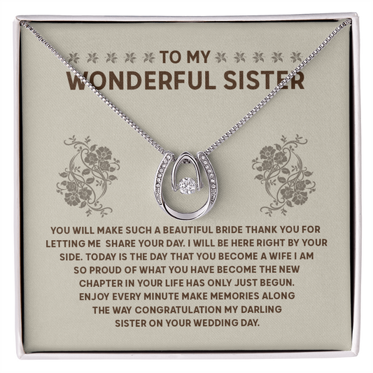 Bride To Be Gift For Sister From Sister