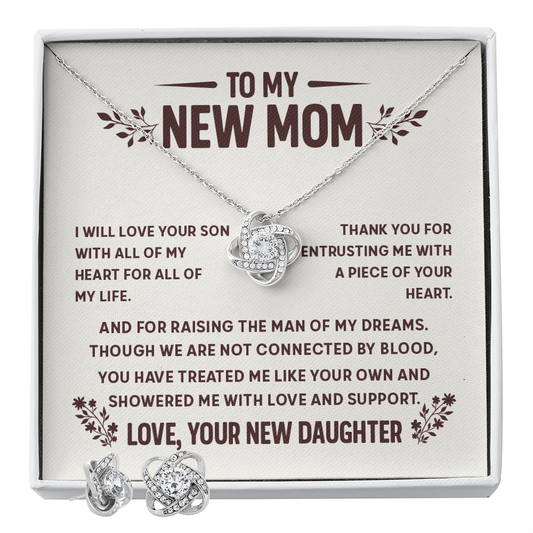 I Will Love Your SON With All Of My Heart For All Of My Life - Mother-in-law Wedding Day Gift