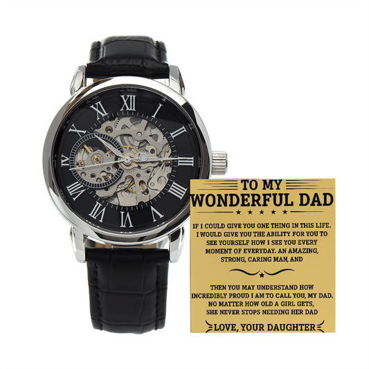 To My Dad - I Am Proud To Call You My Dad - Fathers Day Gift - Watch