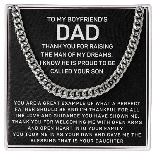 BOYFRIND'S DAD - Thank You For Raising The Man Of My Dreams