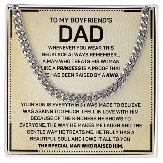 BOYFRIEND'S DAD - Your Son Has Been Raised By A King